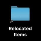 Finding a Relocated Items folder on your Desktop after macOS update?