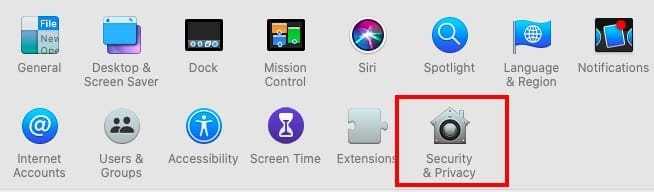 external display black screen with cursor on macOS Catalina