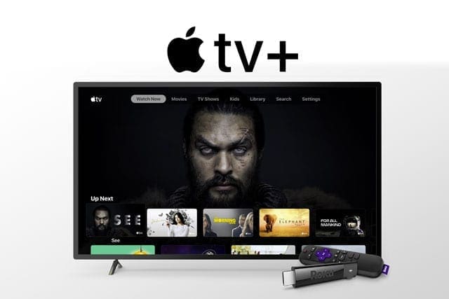 Apple TV+ and Roku