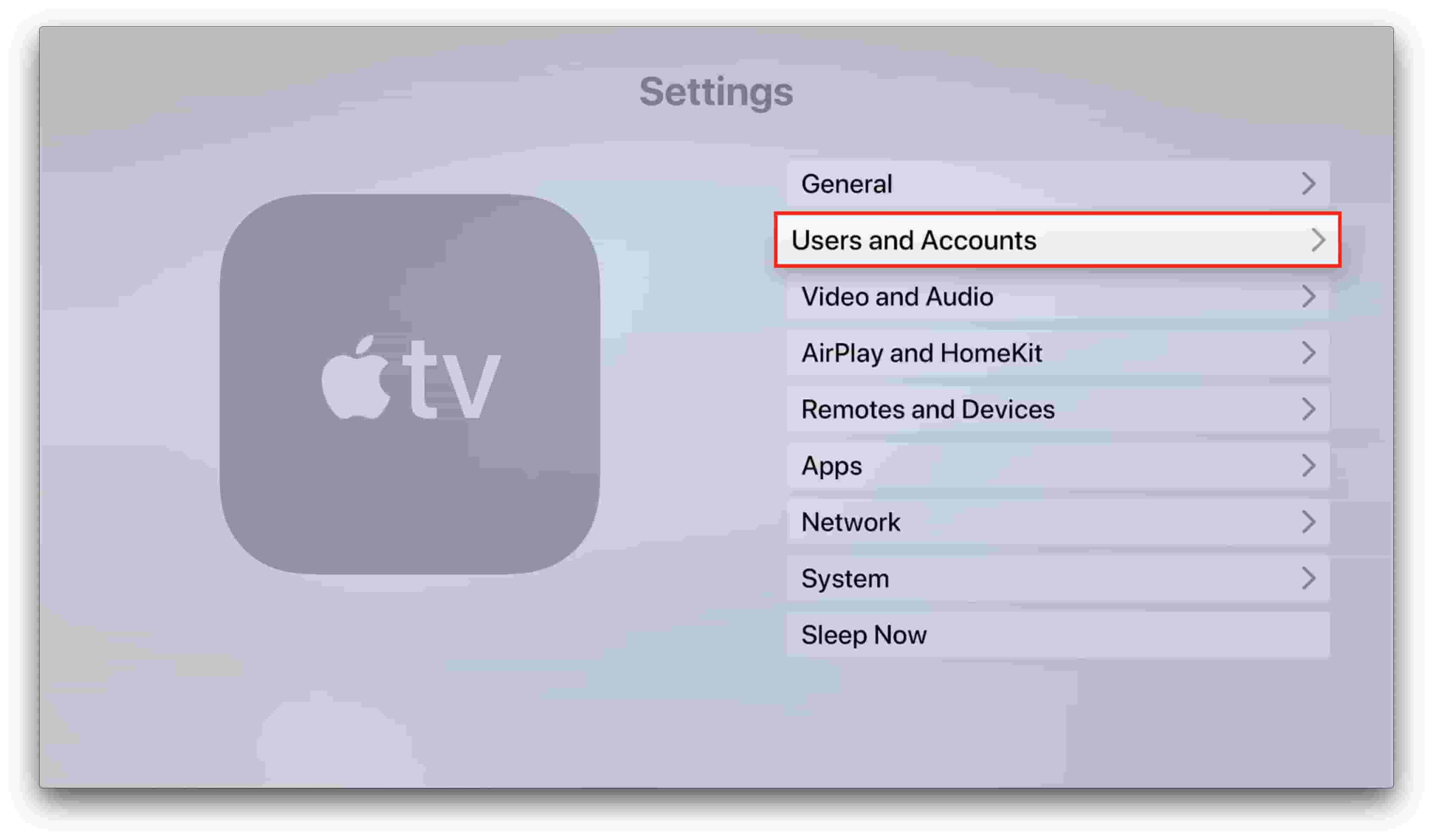 How do I remove an Apple TV?