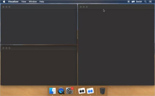 Swish demo video screenshot app window organizer