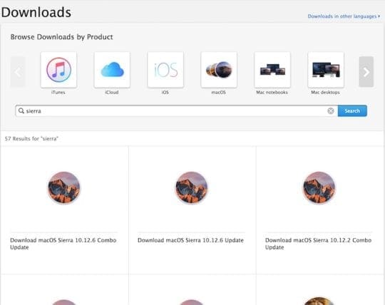 macOS Installers - Download