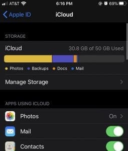 Чистая установка iOS - Данные