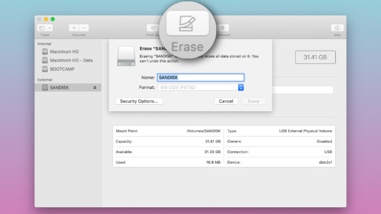 hard disk eraser tool