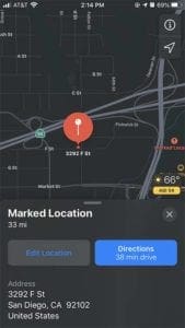 Apple Maps Pins