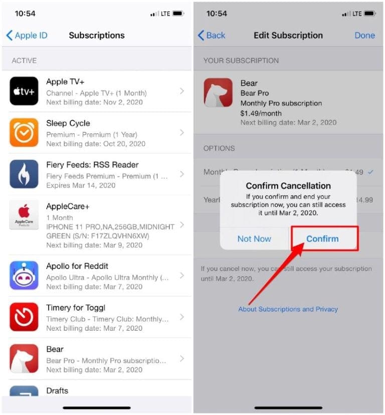 How to Unsubscribe from an app on your iPhone or iPad AppleToolBox