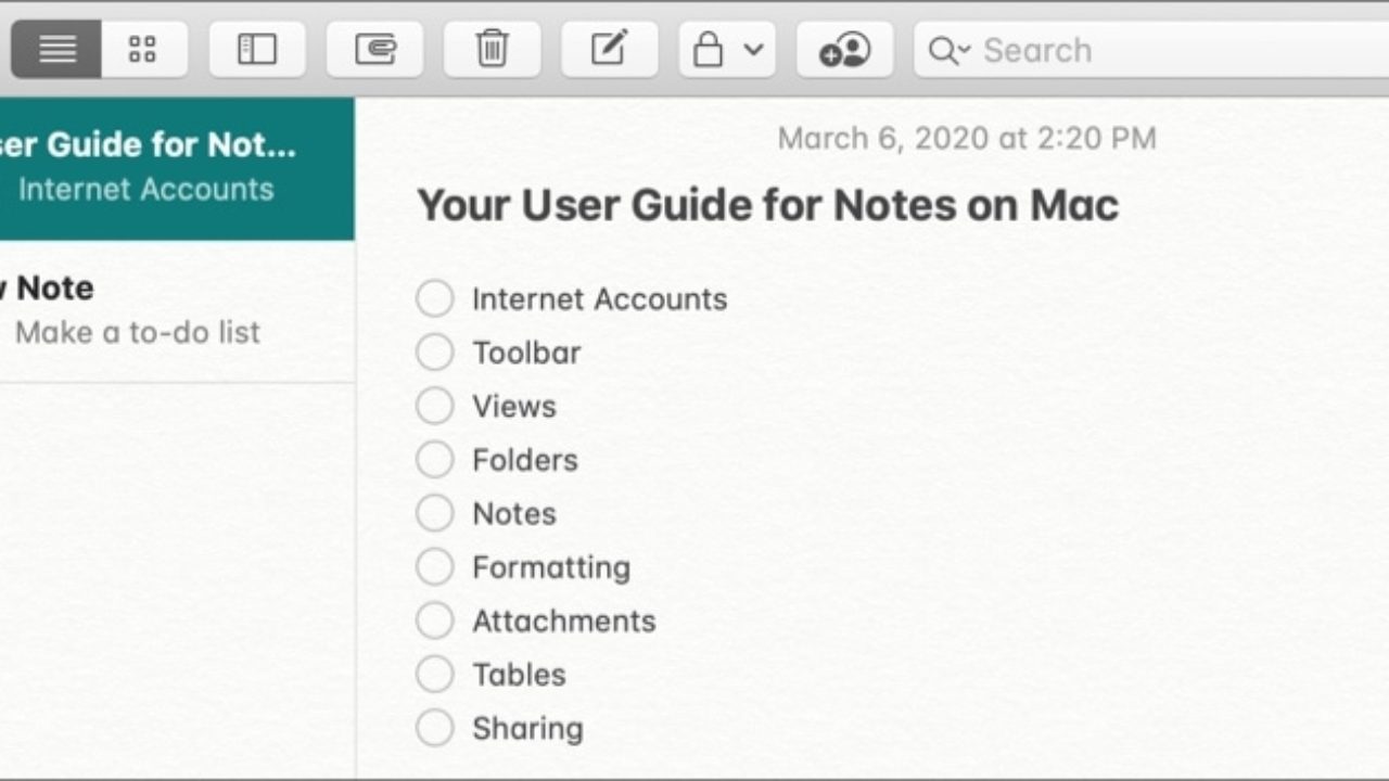 How To Use Notes On Mac A Complete User Guide Appletoolbox