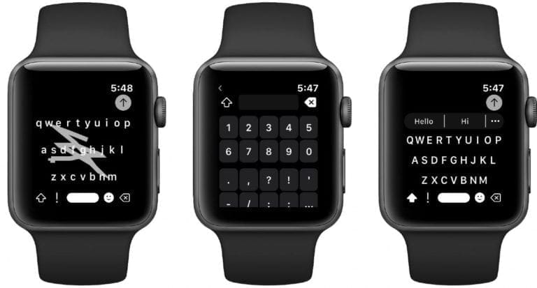 How to get a full keyboard on Apple Watch for typing text - AppleToolBox