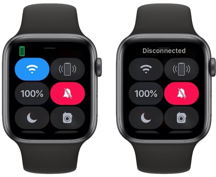 Переключить Wi-Fi на Apple Watch