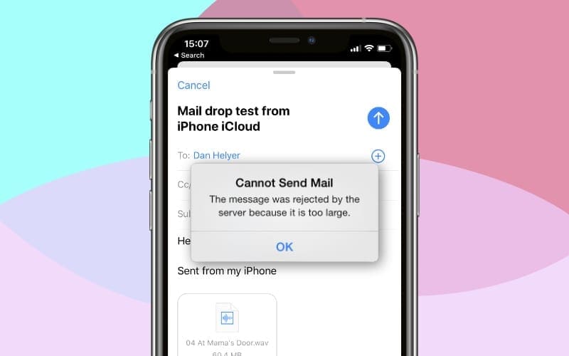Email Rejected By The Server Because The File Is Too Large How To Fix It