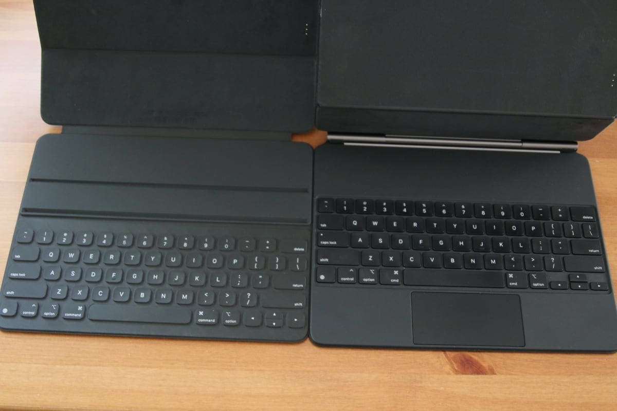 What is the difference between the iPads Magic Keyboard and Smart Keyboard  Folio? - AppleToolBox