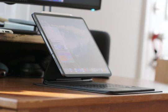Magic Keyboard for iPad Pro from Side