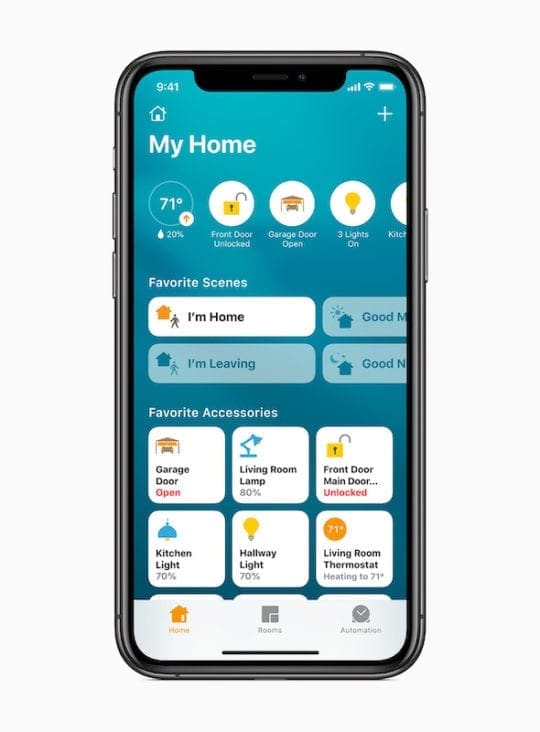 iOS 14 Home App Interface