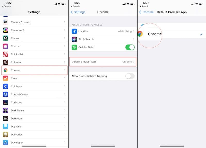 How to Change Your Default Browser in iOS and iPadOS - AppleToolBox