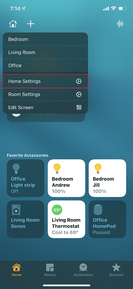 Assign HomePod to Room or Zone 2