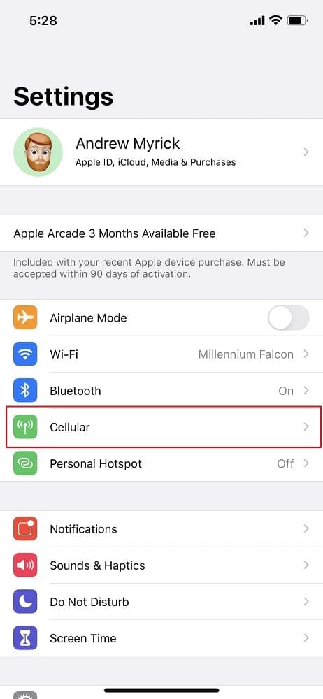 Disable 5G on iPhone 12 (1)