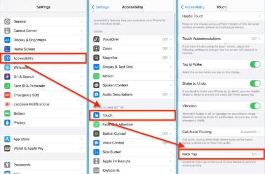 how to get my settings app back