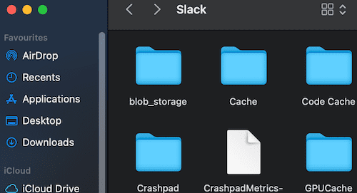 slack-cache-folder