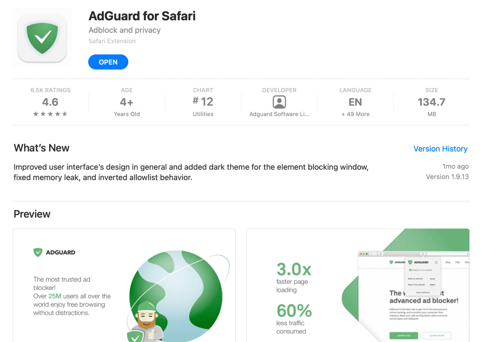 adguard ad blocker safari