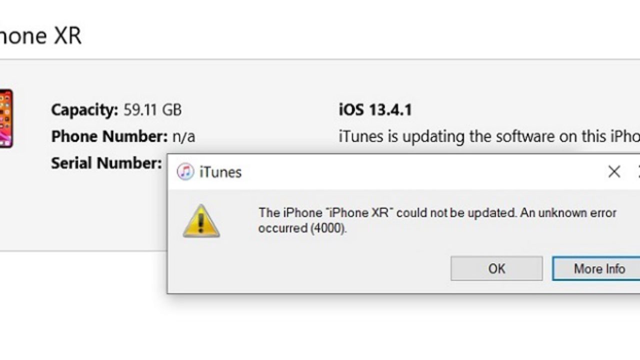 How To Fix Update Error 4000 On Iphone Or Ipad Appletoolbox