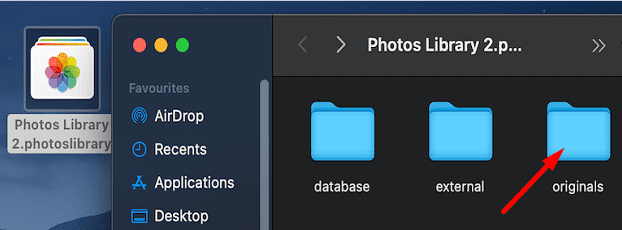 what does repairing photos library do