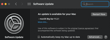 big sur update cannot be installed on this computer