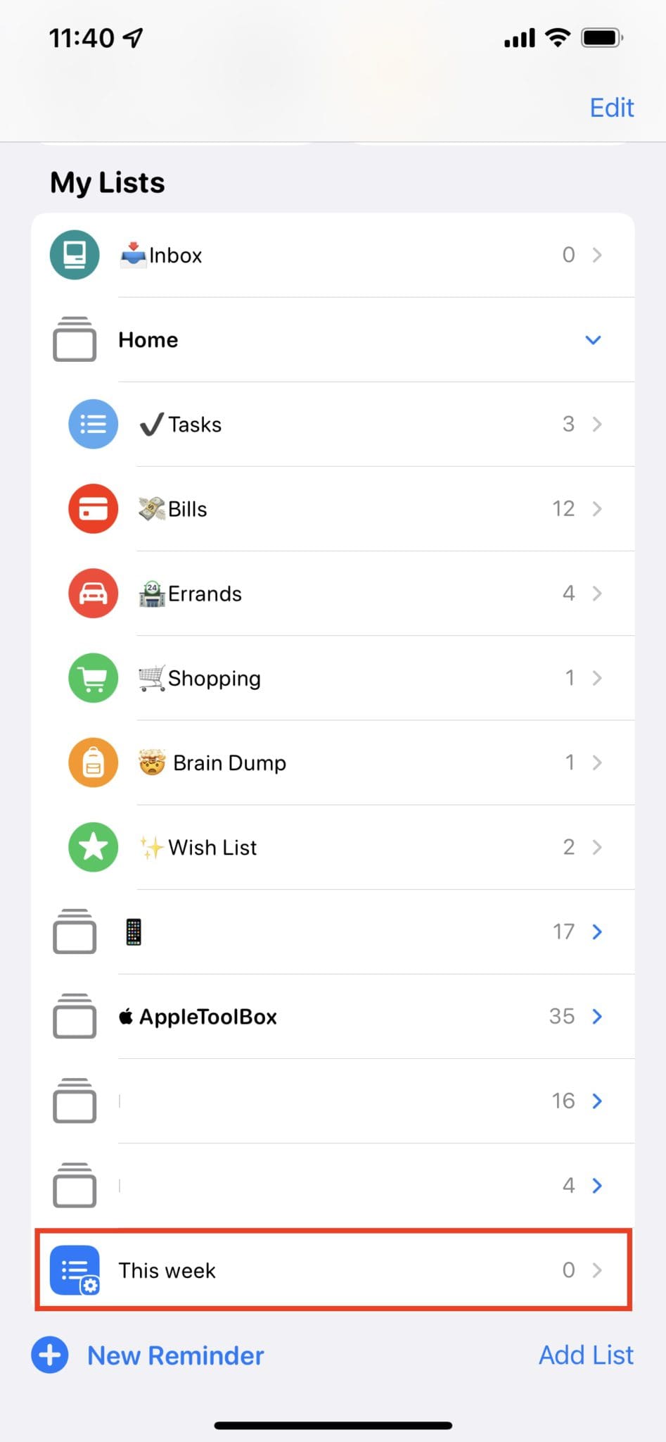 How To Create Smart Lists in Reminders - AppleToolBox