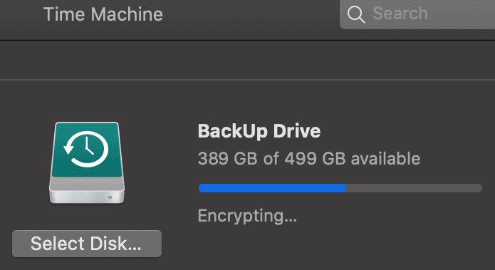 speed up time machine backup mac