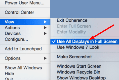 how to enable coherence mode parallels 13