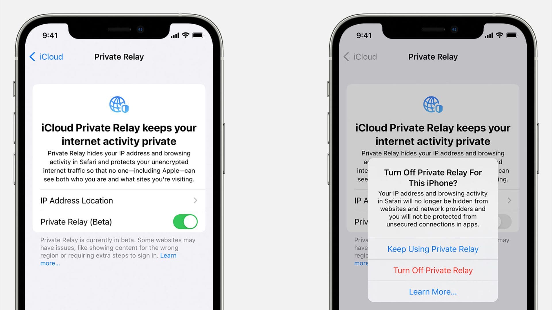 Set Up iCloud Private Relay - 2
