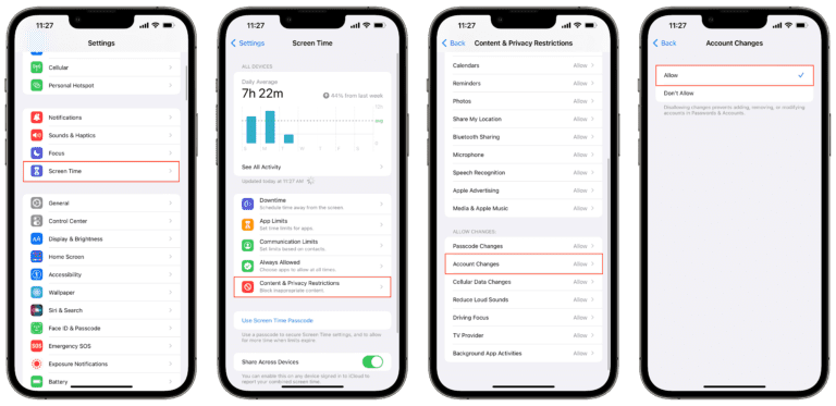 Fix: Account Restriction – This iPhone Is Restricted From Creating Mail ...
