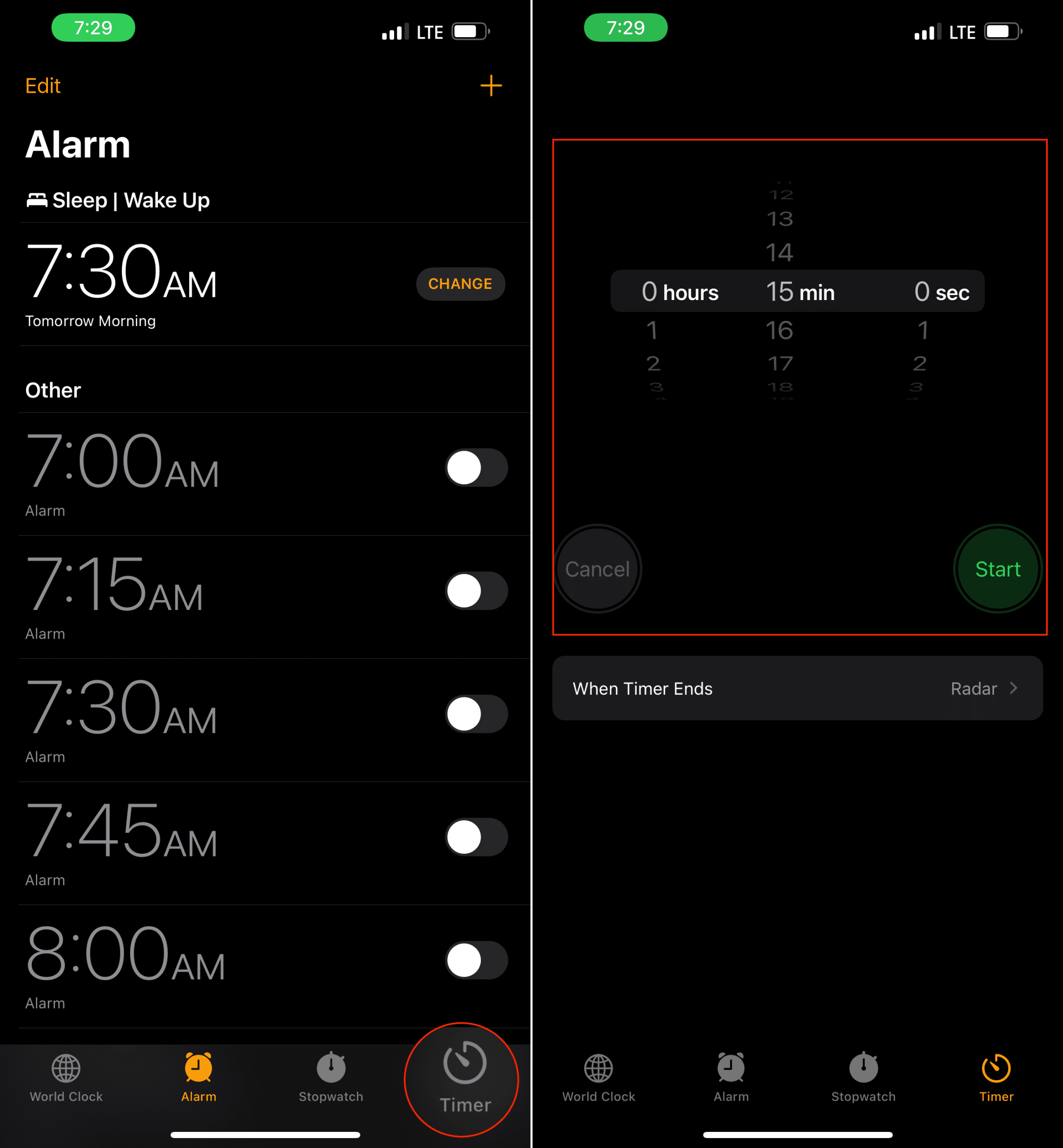 set timer for mac to sleep