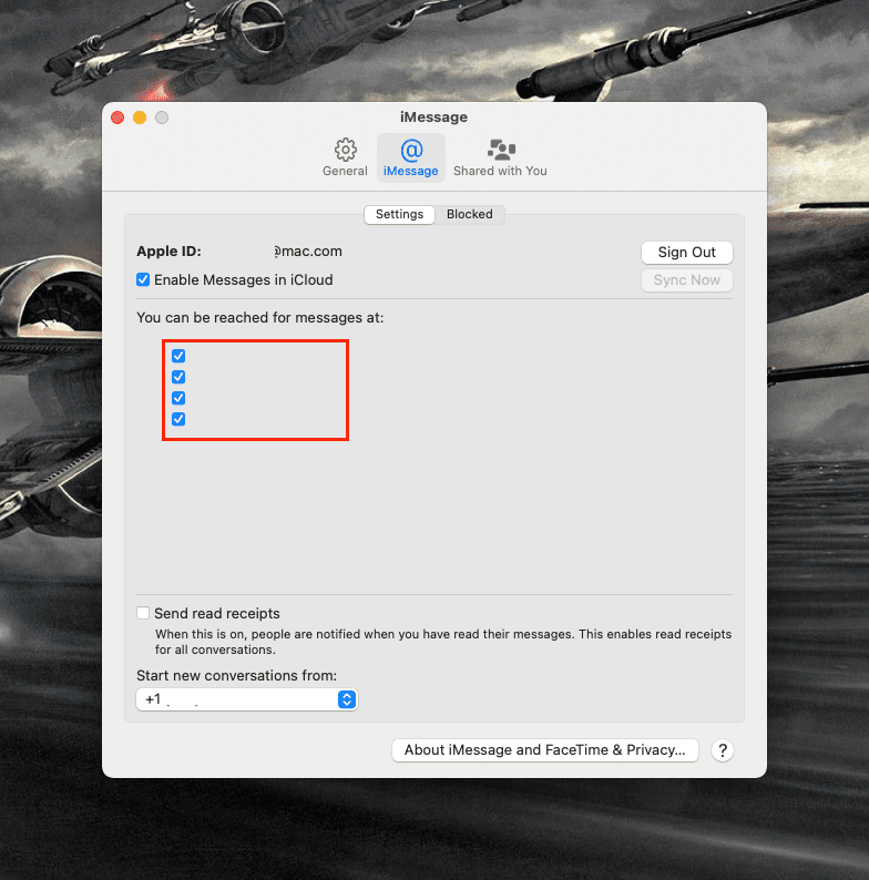 How To Disable Text Messages On Macbook Pro