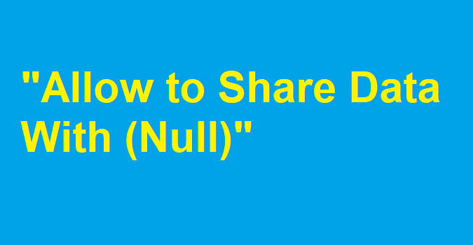 Remove “Allow to Share Data With (Null)” Shortcut Alerts - AppleToolBox