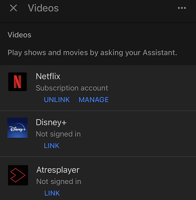 Google-Home-app-linked-streaming-services