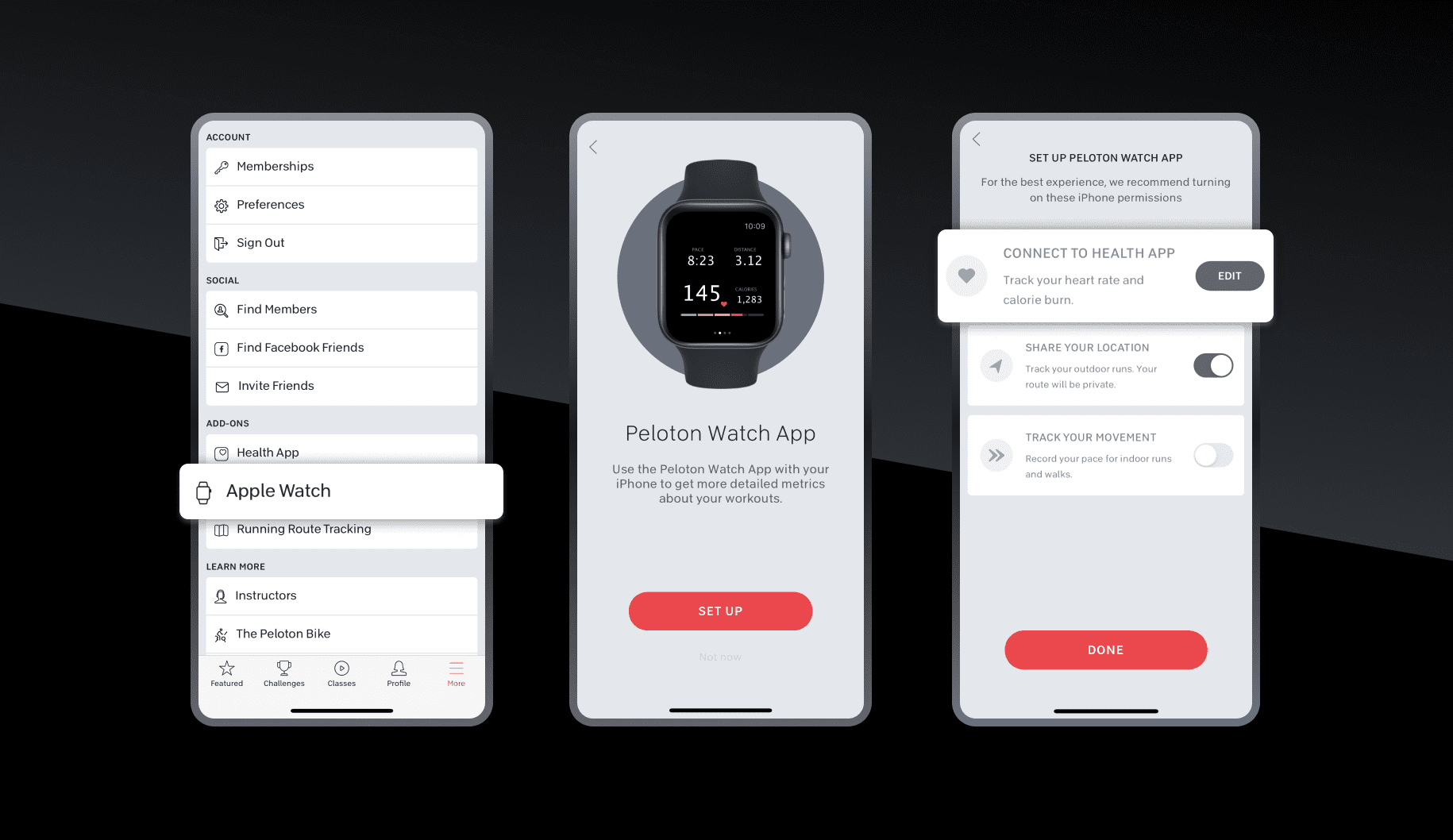Use Apple Watch With Peloton Steps