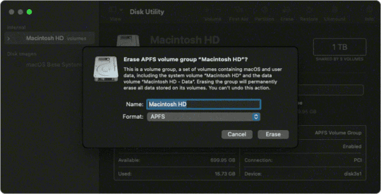 erase process has failed mac external hard drive