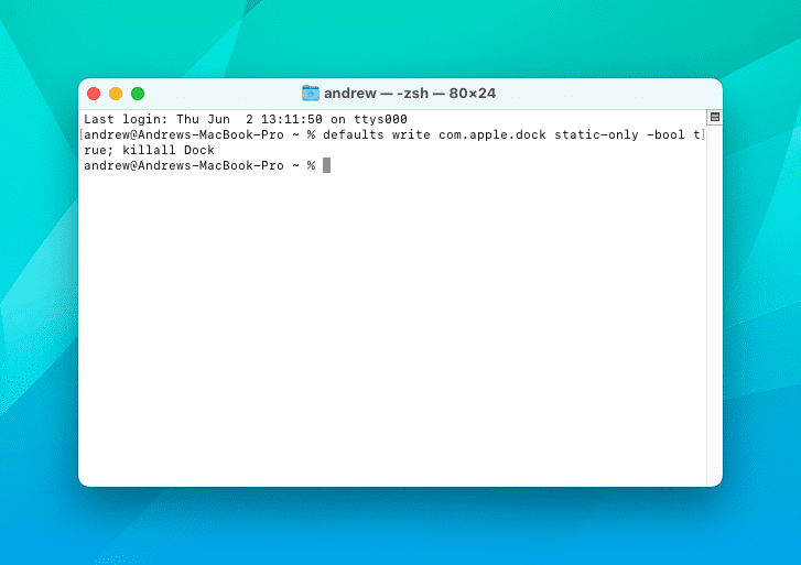 How to Only Show Open Apps in Mac Dock - Static