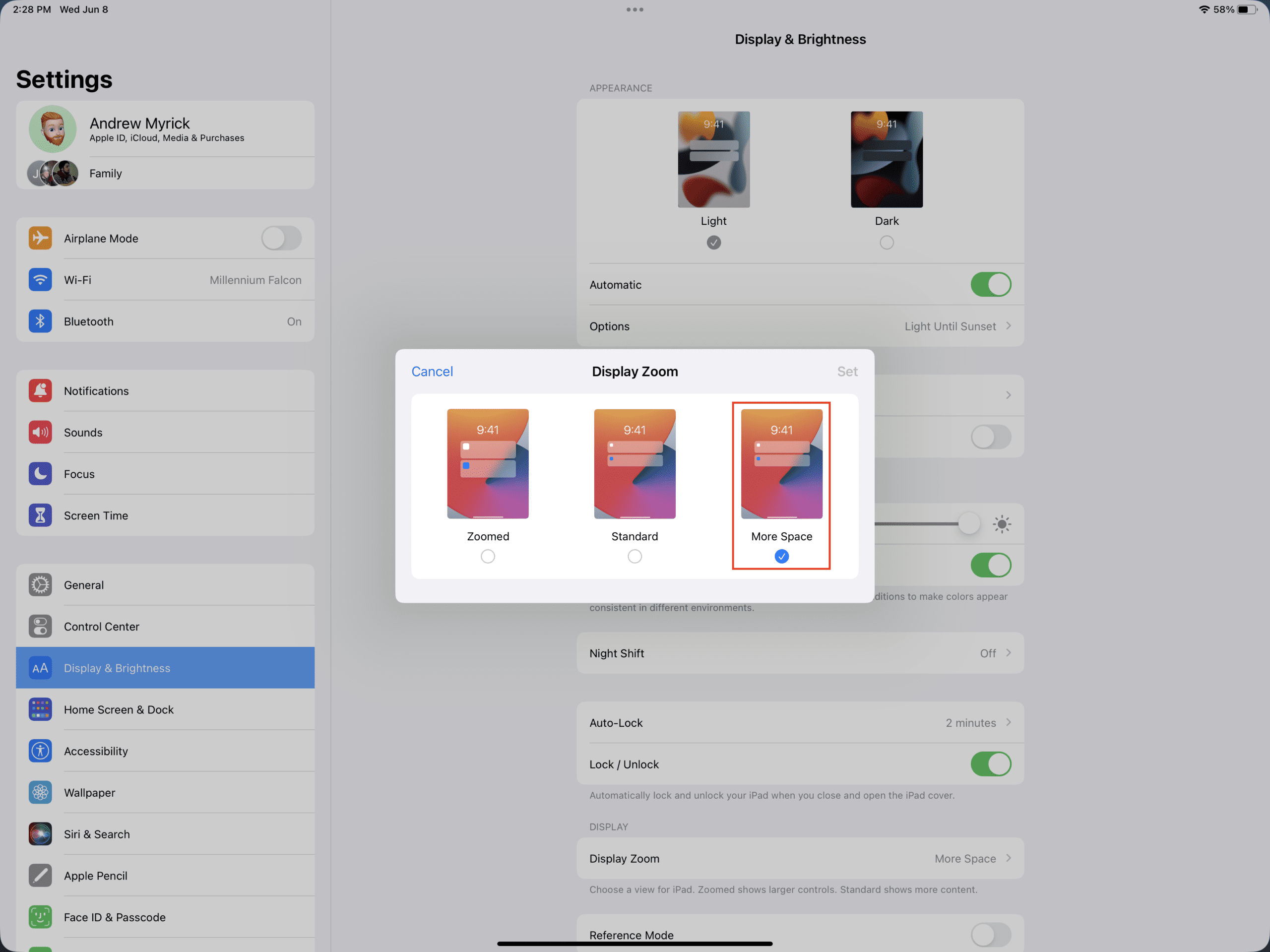 How to change Display Zoom on iPadOS 16 - 2