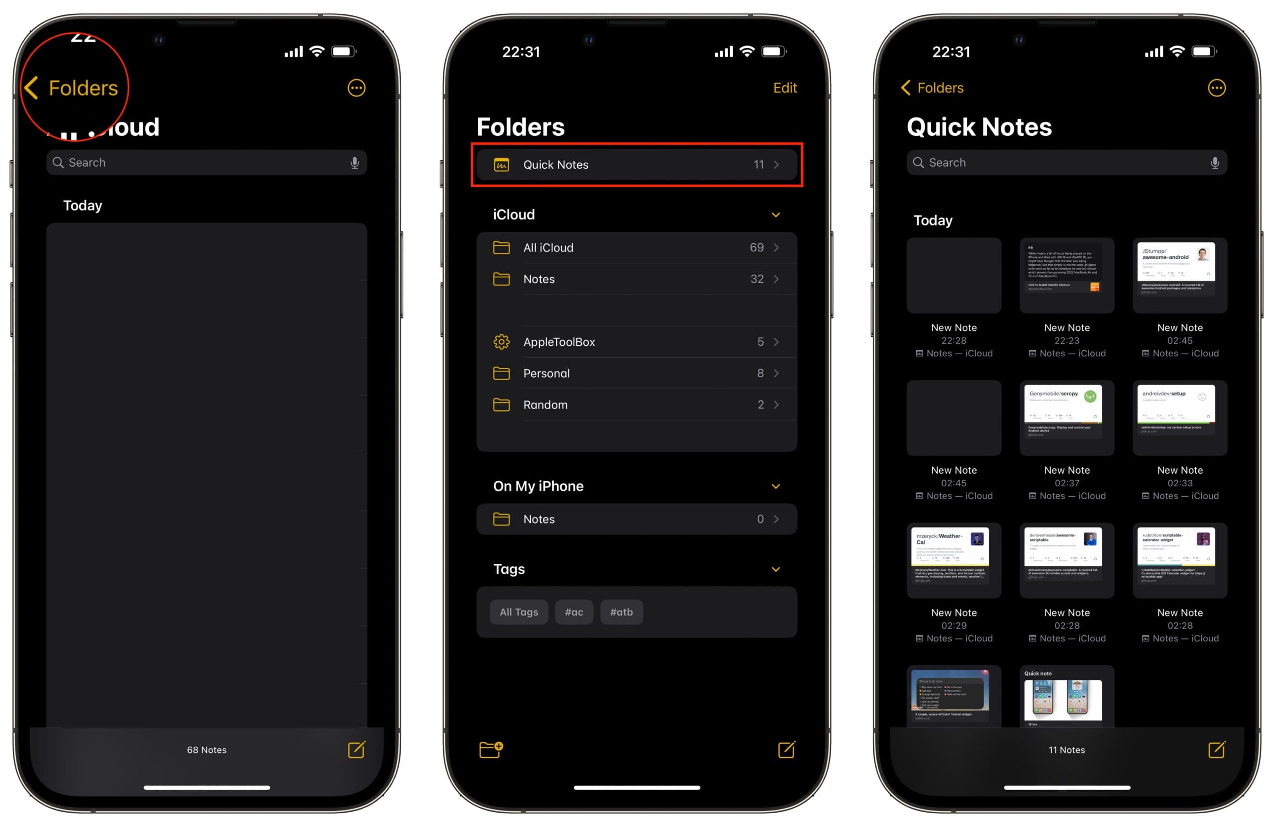 How to use Quick Note on iPhone - Access Quick Notes