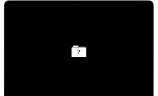 macOS Flashing Folder Question Mark Error