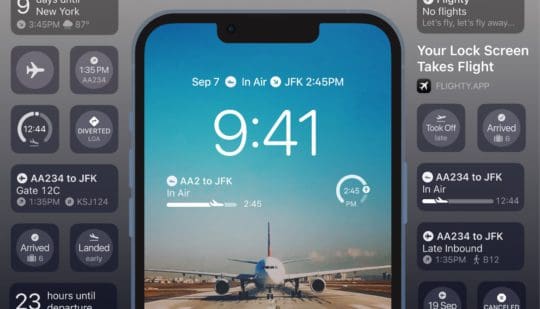 Best iPhone Lock Screen Widgets for iOS 16 - Flighty