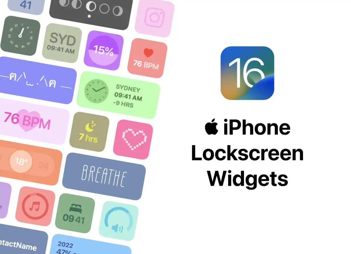Best iPhone Lock Screen Widgets for iOS 16 - ScreenKit