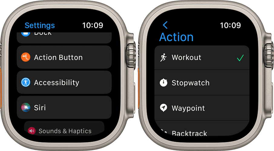 How to use Action Button on Apple Watch Ultra - Setup