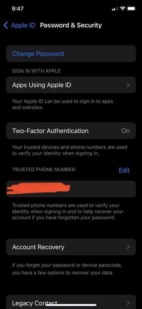 iOS 16 Tips to Keep Your iPhone Safe Two-Factor Authentication