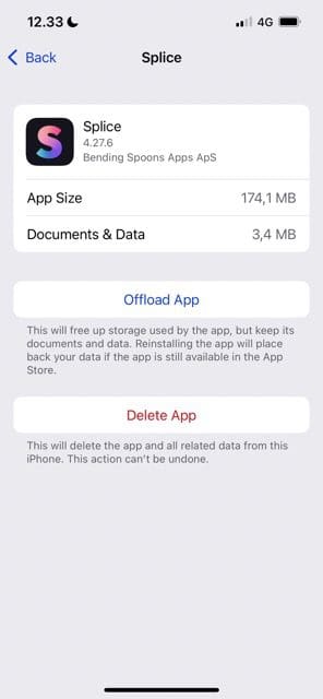 screenshot showing how to delete an iphone app
