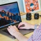 The Best Mac Apps for Remote Workers photo of a person typing on a macbook keyboard