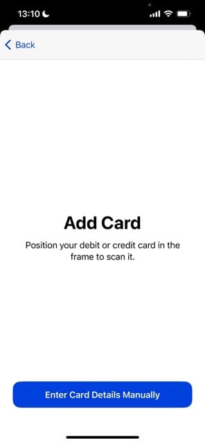 Add a card in Apple Pay on iOS 17