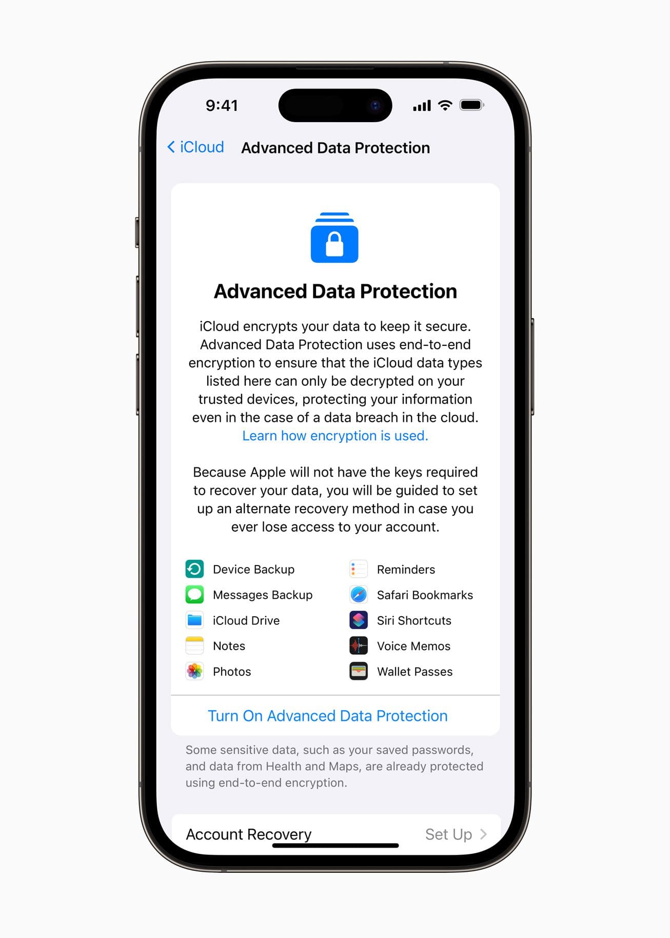 How to Turn on Apple's Advanced Data Protection for iCloud on iPhone