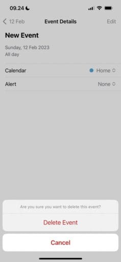 How to Remove or Reschedule an Event in Apple Calendar - AppleToolBox